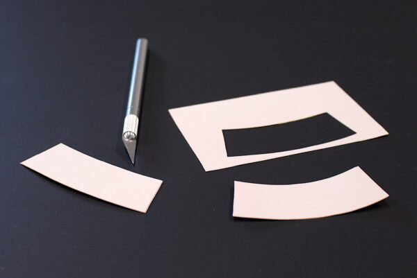 Cutting SH-PTFE Cutting Superhydrophobic PTFE